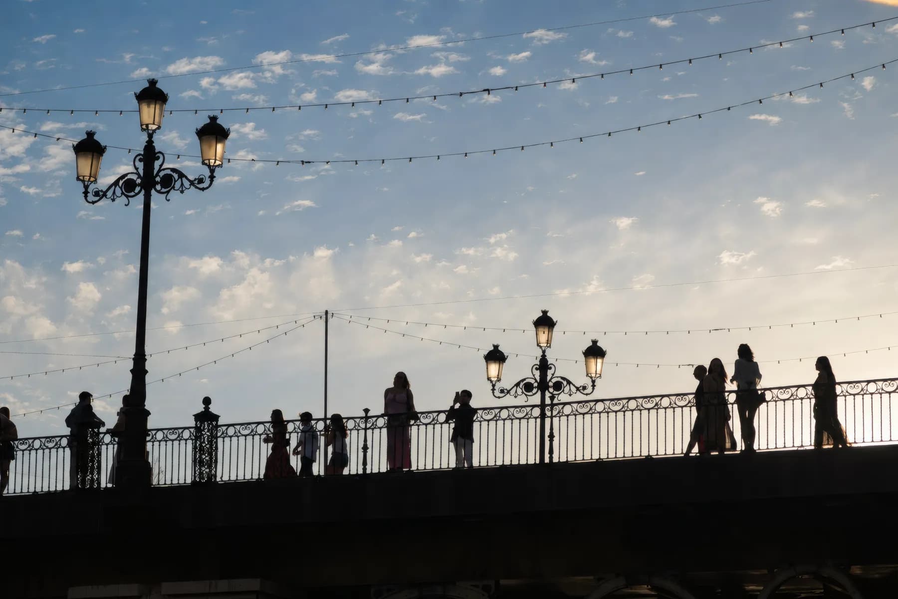 The Puente de Isabel II, Seville's Triana bridge, over the Guadalquivir river